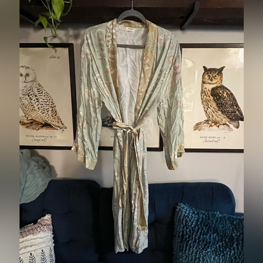 World Market Green Robe